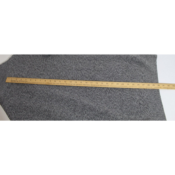 Tommy Hilfiger Henley Knit Sweater Gray LS Men's XXL Cotton Preppy Grandpa Core - Picture 10 of 11